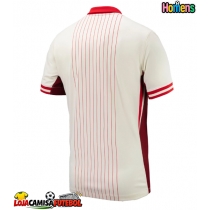 Camisa de Futebol Canadá Equipamento Secundário Copa America 2024 Manga Curta